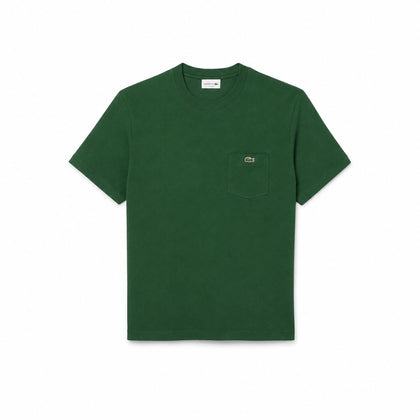 Lacoste Baumwoll-T-Shirt Mit Brusttasche