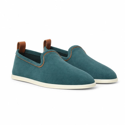 Loro Piana Mokassin Venice Walk - Atlantic Deep
