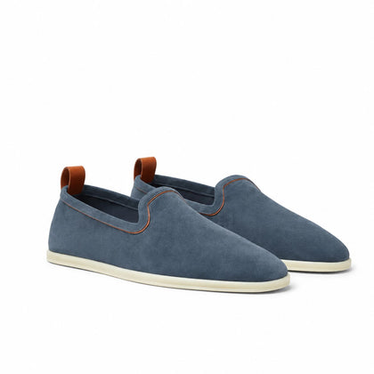 Loro Piana Mokassin Venice Walk - Black Figs