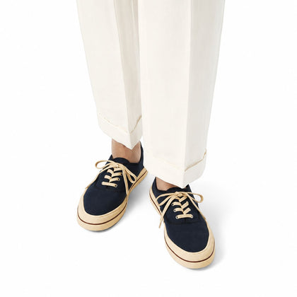 Loro Piana Sneaker Nantucket Walk Damen - Blue Navy