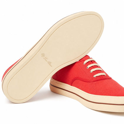 Loro Piana Sneaker Nantucket Walk Herren - Red Tango