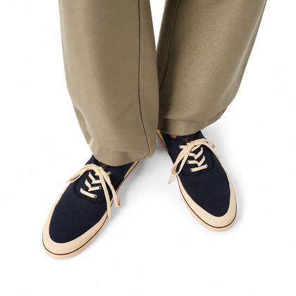 Loro Piana Sneaker Nantucket Walk Herren - Blue Navy