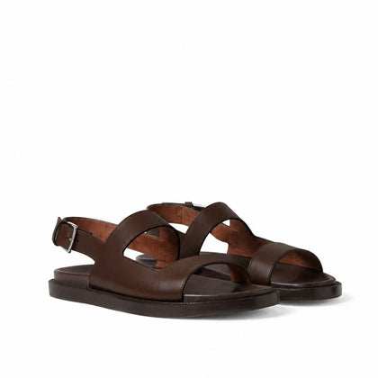 Loro Piana Sandale New Nama Walk - Dark Moka