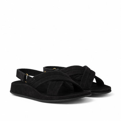 Loro Piana Sandale Hector Damen - Black