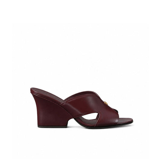 Loro Piana Sandale Vera Damen - Oxblood
