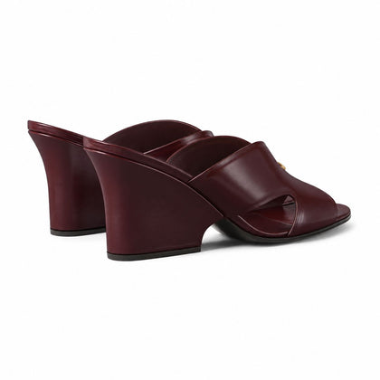 Loro Piana Sandale Vera Damen - Oxblood