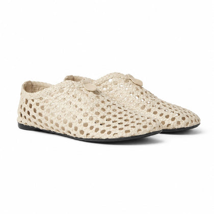 Loro Piana Flacher Slipper Floaty Damen - Buttery Beige