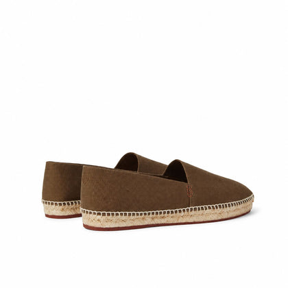 Loro Piana Espadrille Basque Walk - Khaky