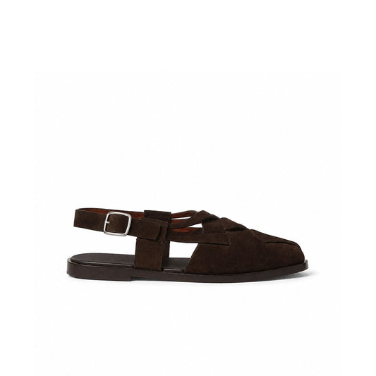 Loro Piana Sandale Peter Walk - Black Coffee