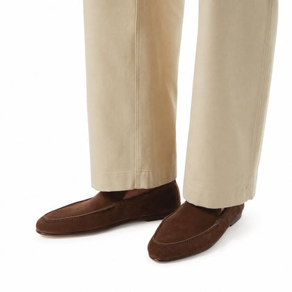 Loro Piana Mokassin Summer Anton Walk - Terra
