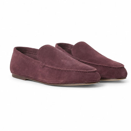 Loro Piana Mokassin Summer Anton Walk - Grape Fruit