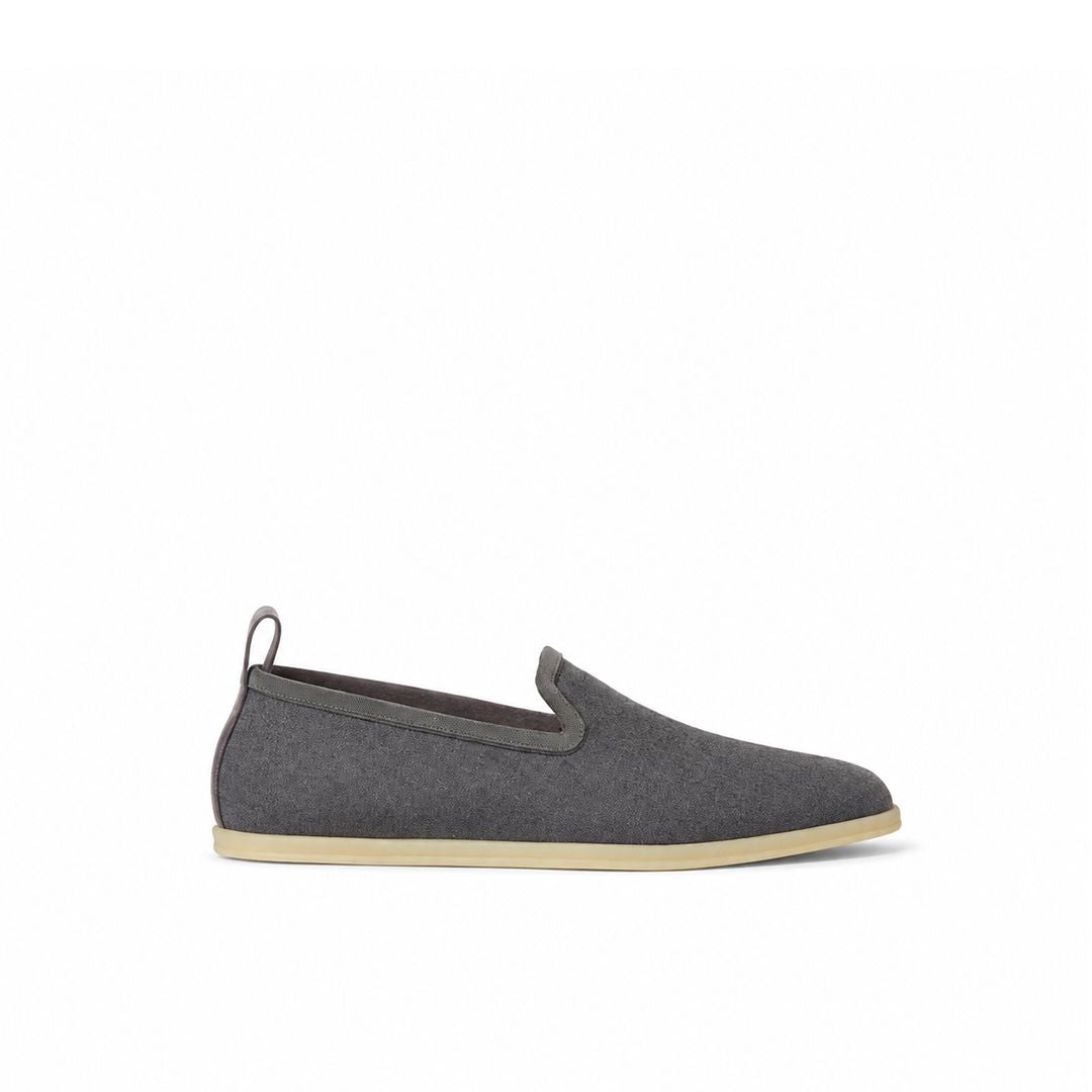Loro Piana Mokassin Venice Walk the Gift of Kings® - Steel Whisper Melange