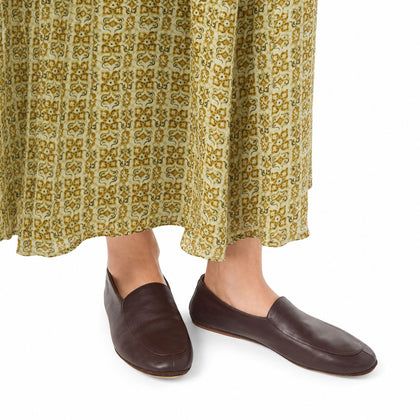 Loro Piana Mokassin Anton Walk Damen - Dark Aloe