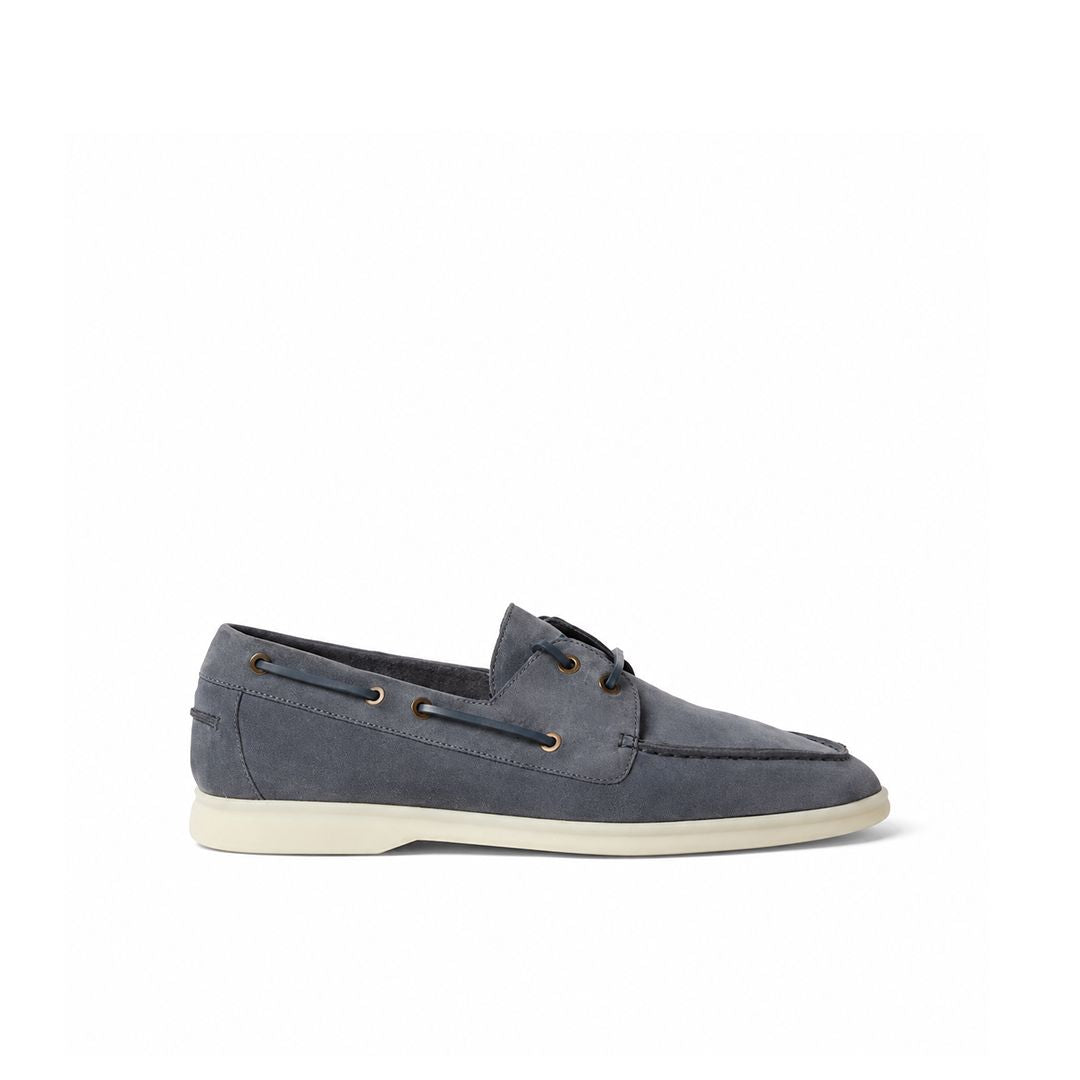 Loro Piana Mokassin Sea-Sail Walk - Marina Grey