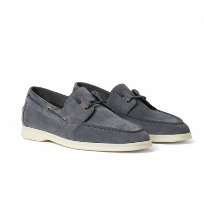 Loro Piana Mokassin Sea-Sail Walk - Marina Grey