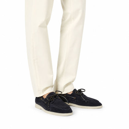 Loro Piana Mokassin Sea-Sail Walk - Blue Navy