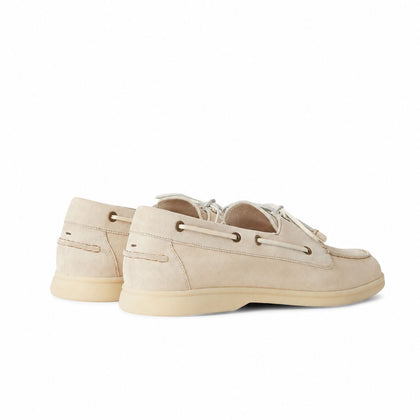 Loro Piana Mokassin Sea-Sail Walk - Ecru