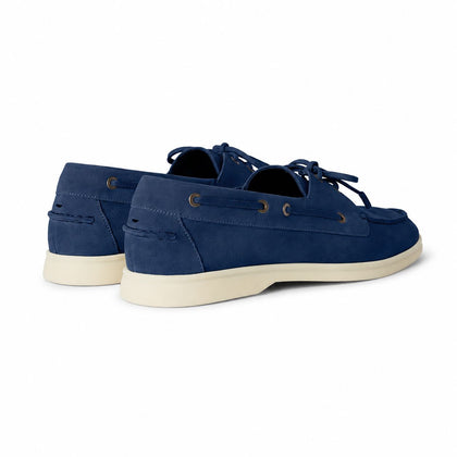 Loro Piana Mokassin Sea-Sail Walk - Indigoblau