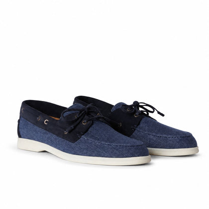 Loro Piana Mokassin Sea-Sail Walk - Surge Blue