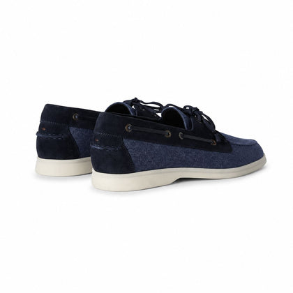 Loro Piana Mokassin Sea-Sail Walk - Surge Blue