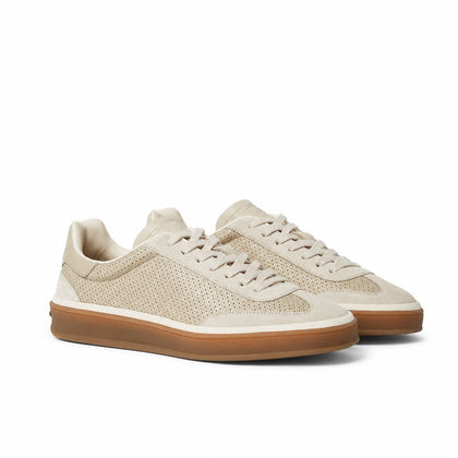 Loro Piana Sneaker Tennis Walk Damen - Pearl Powder