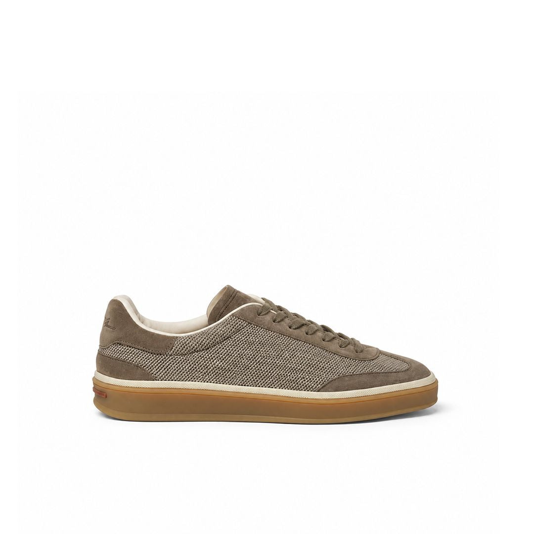 Loro Piana Sneaker Tennis Walk Damen - Wheat Stitch
