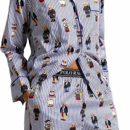 Ralph Lauren Polo Bear Baumwoll-Sateen Pyjama-Set