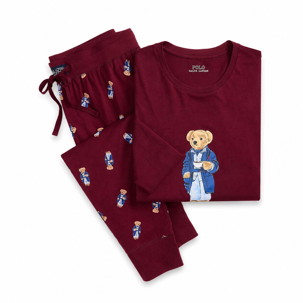Ralph Lauren Polo Bear Jersey Schlafanzug-Set