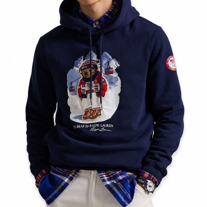 Ralph Lauren Team USA Polo Bear Kapuzenpullover