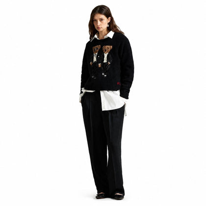 Ralph Lauren the Ralph & Ricky Tuxedo Bear Pullover