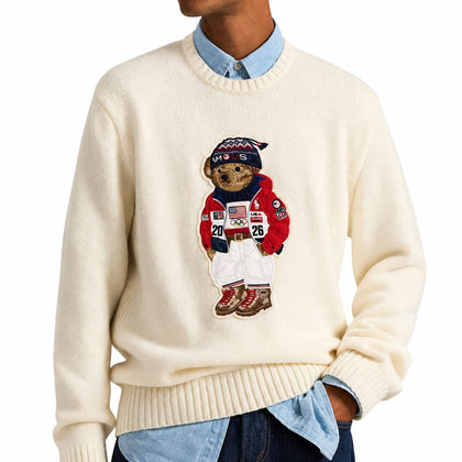 Ralph Lauren Team USA Polo Bear Pullover