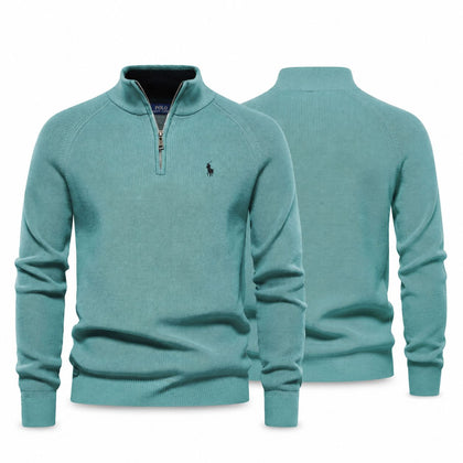 Ralph Lauren Gerippter Zip-Pullover Premium