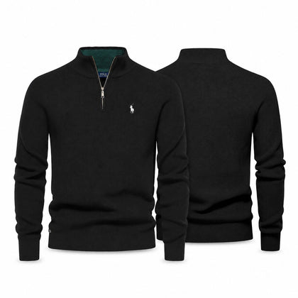 Ralph Lauren Gerippter Zip-Pullover Premium