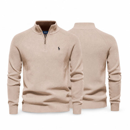 Ralph Lauren Gerippter Zip-Pullover Premium