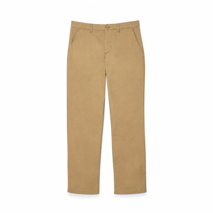 Lacoste Straight Fit Chino-Hose Aus Baumwoll-Twill
