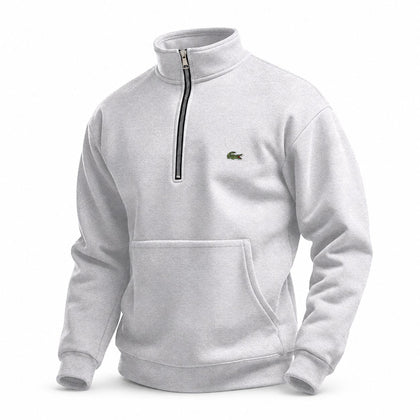 Lacoste Pullover Mit Halbem Reißverschluss