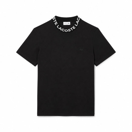 Lacoste Piqué T-SHIRT Mit Jacquard-Logo