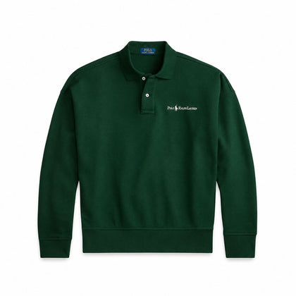 Ralph Lauren Logo Sweatshirt Mit Polokragen