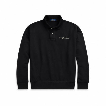 Ralph Lauren Logo Sweatshirt Mit Polokragen