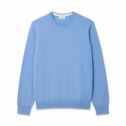 Lacoste Merinowolle Pullover Mit Rundhalsausschnitt