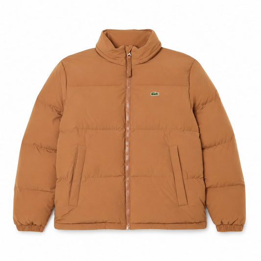 Lacoste Wasserabweisende Daunenjacke Mit Kapuze