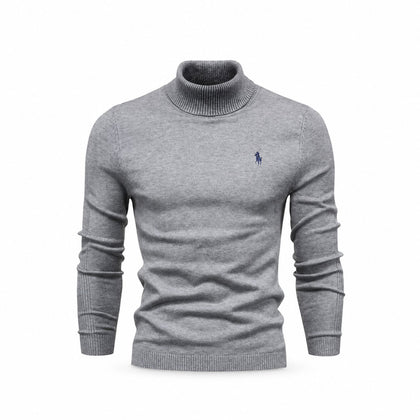 Ralph Lauren Rollkragen Zopfmuster Woll-Pullover
