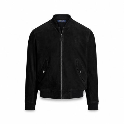 Ralph Lauren Wildleder Bomberjacke