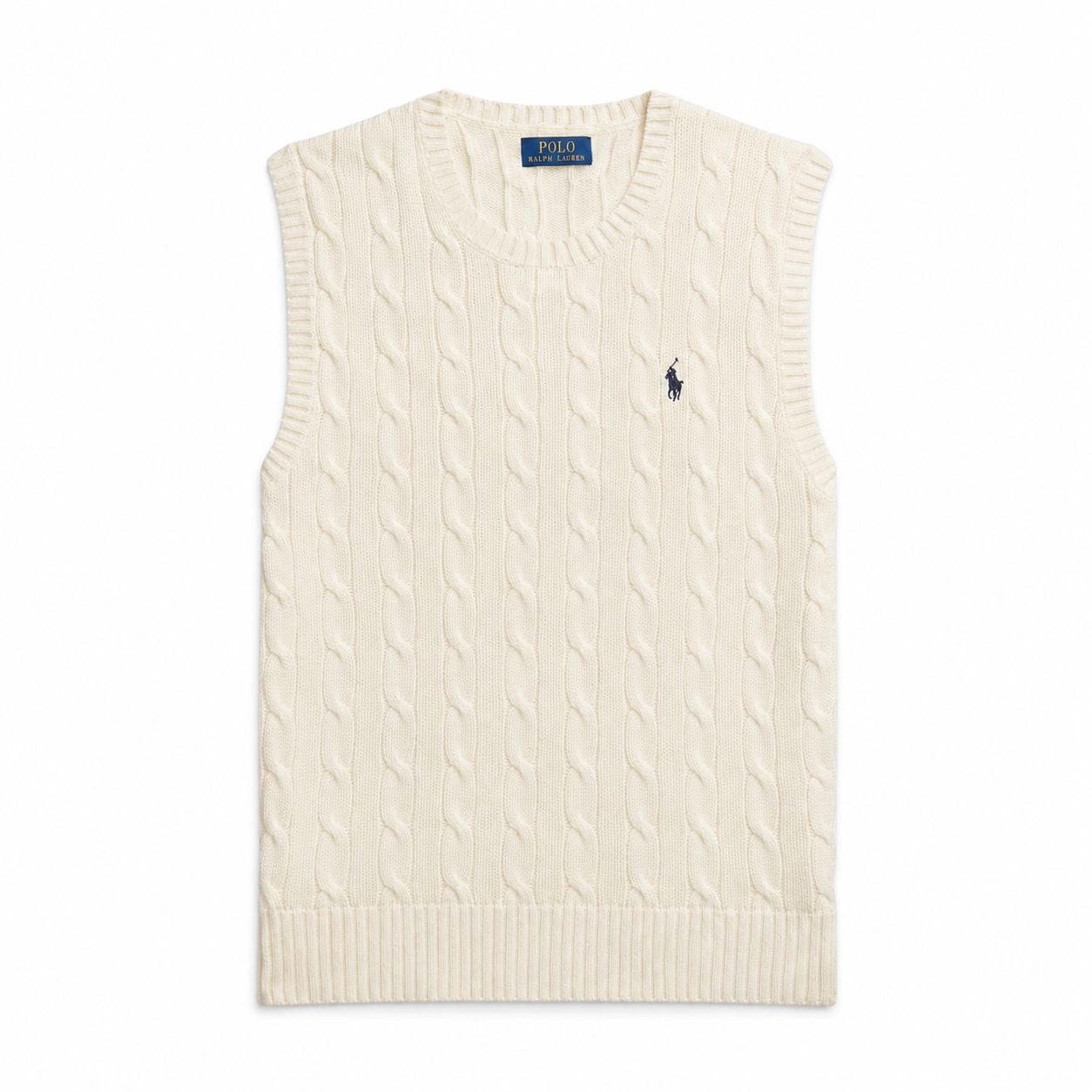 Ralph Lauren Pullunder Aus Baumwolle Mit Zopfmuster