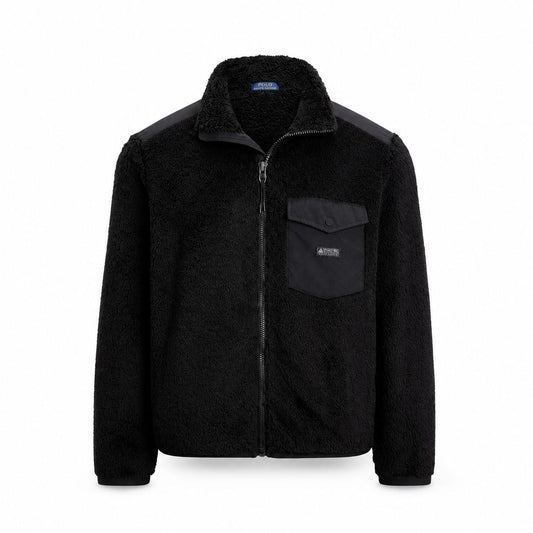 Ralph Lauren Curly Pile Fleece Jacke