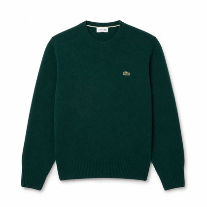 Lacoste Pullover Aus Gekämmter Wolle Mit Rundhalsausschnitt