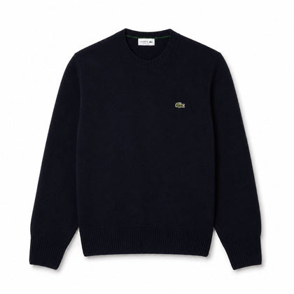 Lacoste Pullover Aus Gekämmter Wolle Mit Rundhalsausschnitt