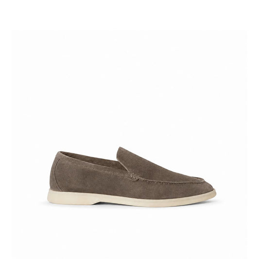 Loro Piana Mokassin Summer Walk - Taupebraun