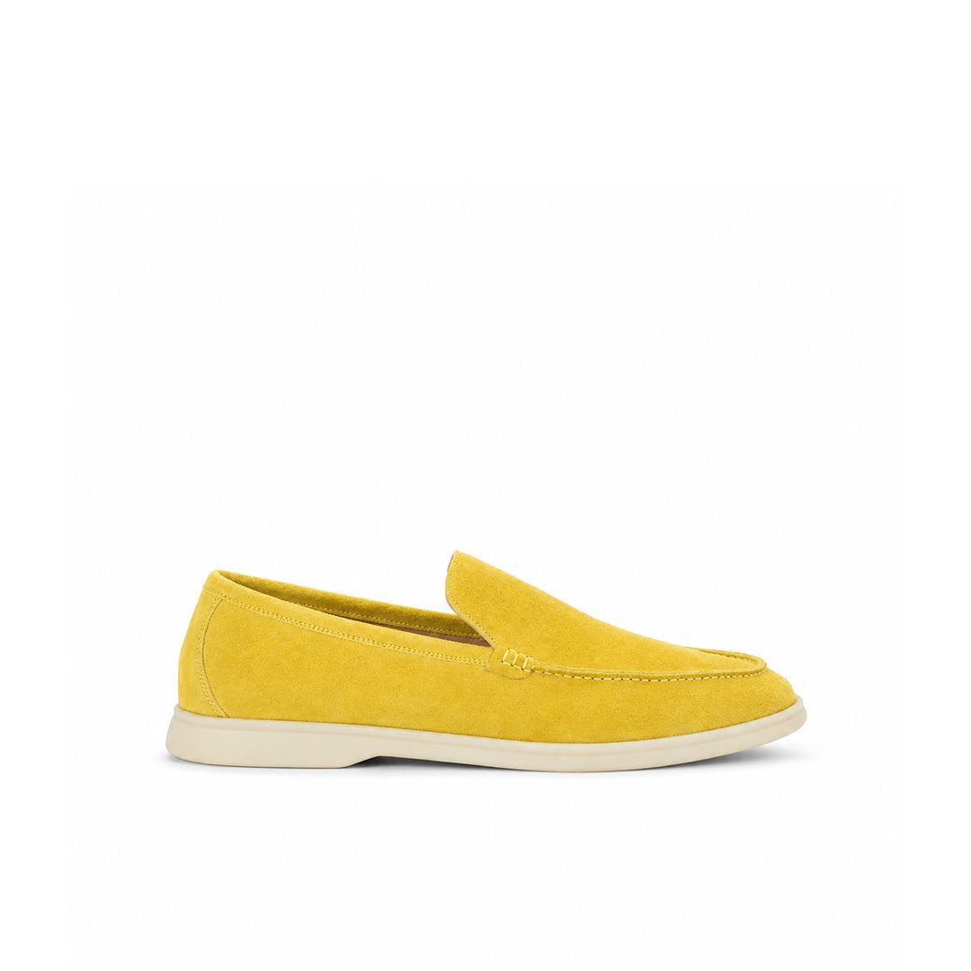 Loro Piana Mokassin Summer Walk - Safrangelb
