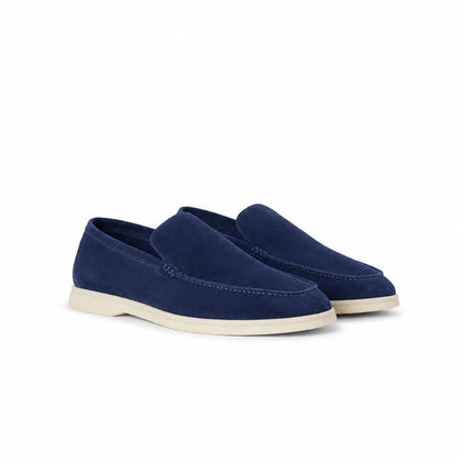 Loro Piana Mokassin Summer Walk - Nachtblau